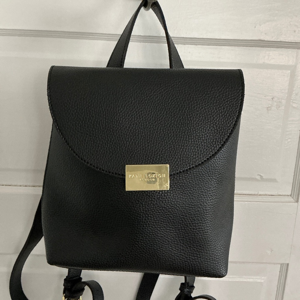 Katie Loxton London Black Pebble Backpack